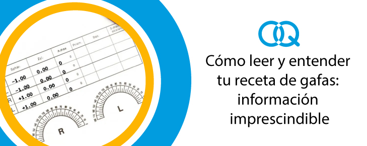 Quantum - leer y entender tu receta de gafas - Banner